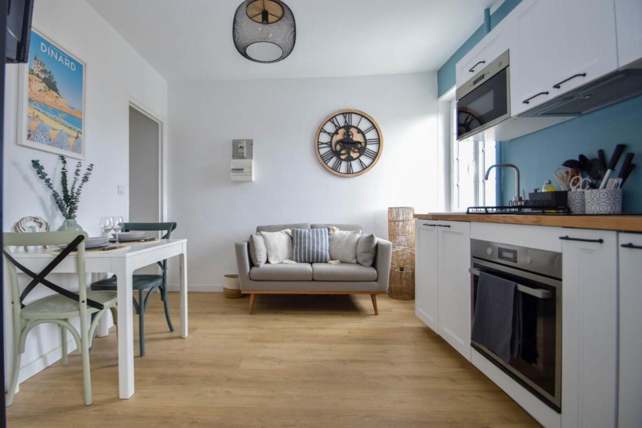 Appartement Vacances en mode piéton 2P 5mn plage Écluse à Dinard Extérieur photo